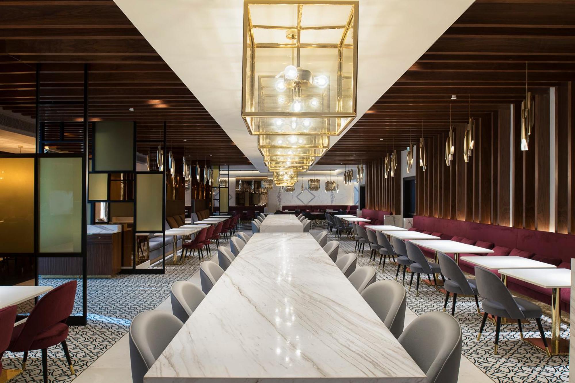 Dusit Doha Hotel Εξωτερικό φωτογραφία The interior of the lounge